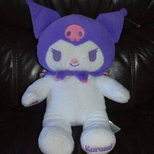 Exlusive Build a Bear Sanrio Purple Kuromi Heavy Stuffed Plush 18” Doll figure